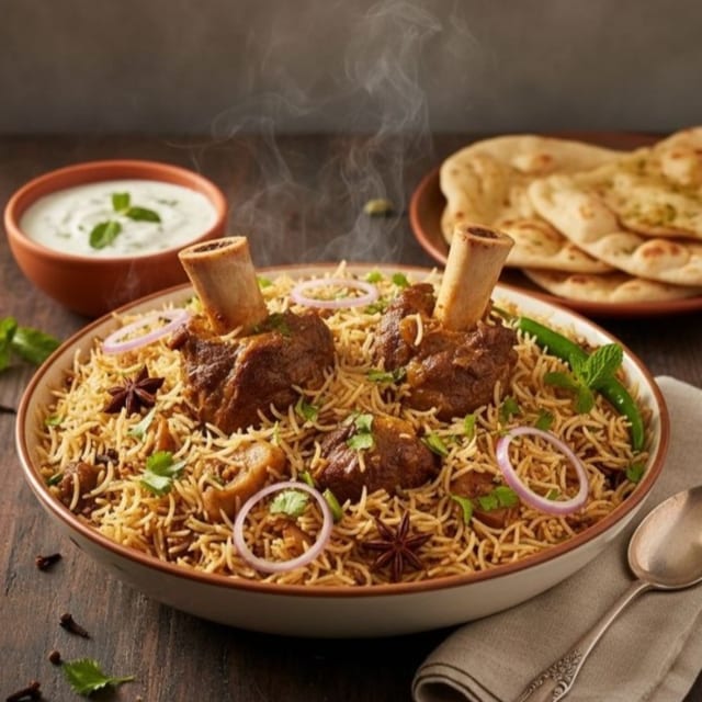 Lamb Biryani.