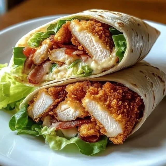 Chicken Tikka Wrap.