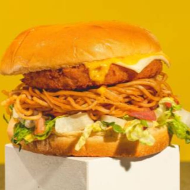 Noodle Burger.