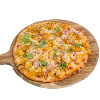 Butter Chicken Naan Pizza Twist