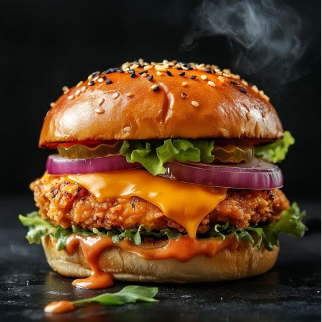 Maharaja Burger ($12.99).