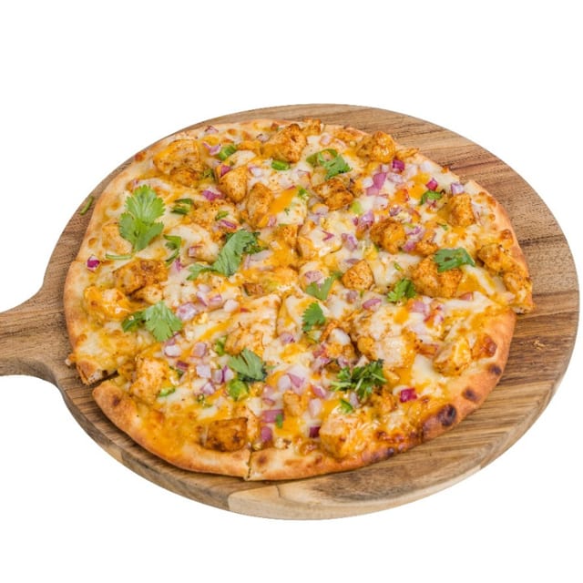 Butter Chicken Naan Pizzatwist.