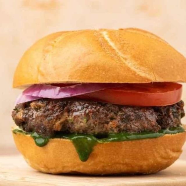 Lamb Masala Burger (NT).