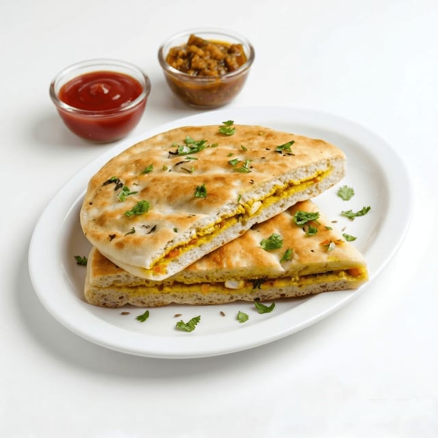 Amritsari Aloo Kulcha.