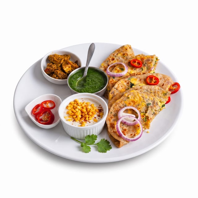 Paneer Kulcha.