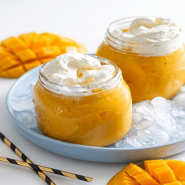 Mango Mastani Cold.