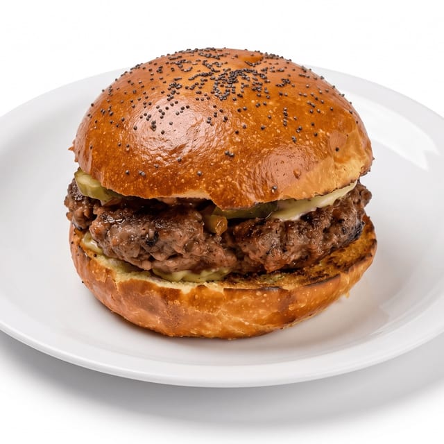 Lamb Masala Burger.