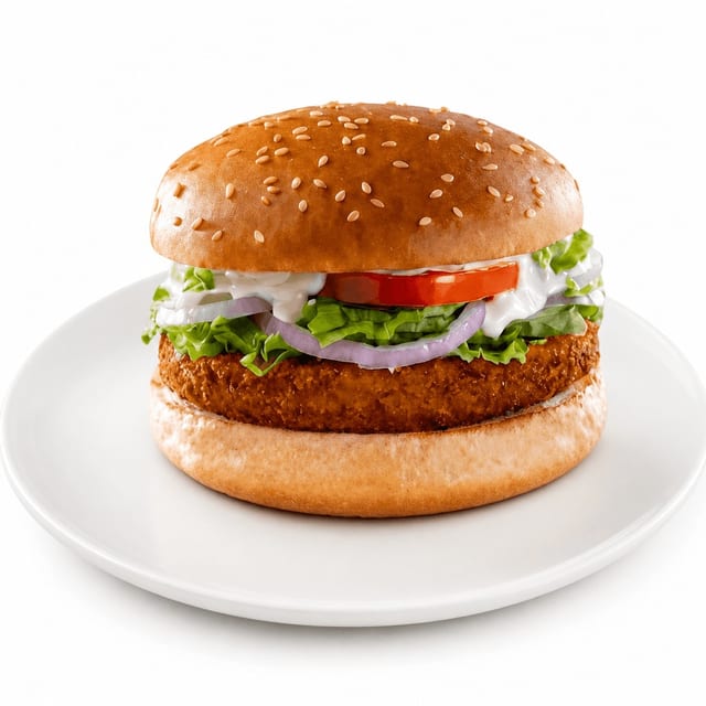 Aloo Tikki Burger.