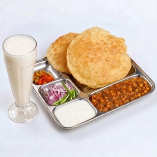 Chole Bhature Combo