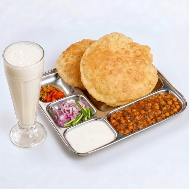 Chole Bhature Combo.