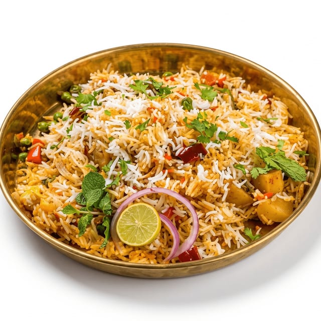 Veggie Biryani.