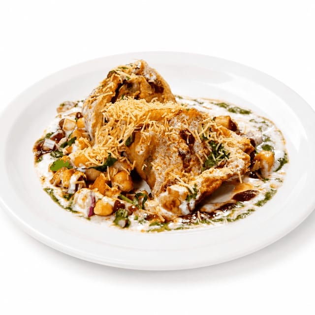 Samosa Chaat.