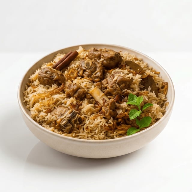 Goat Biryani.