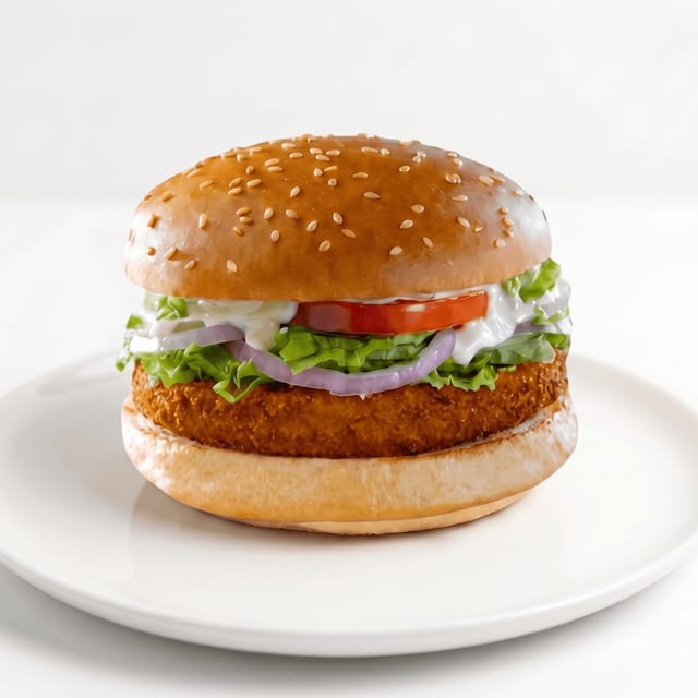 Aloo Tikki Burger.