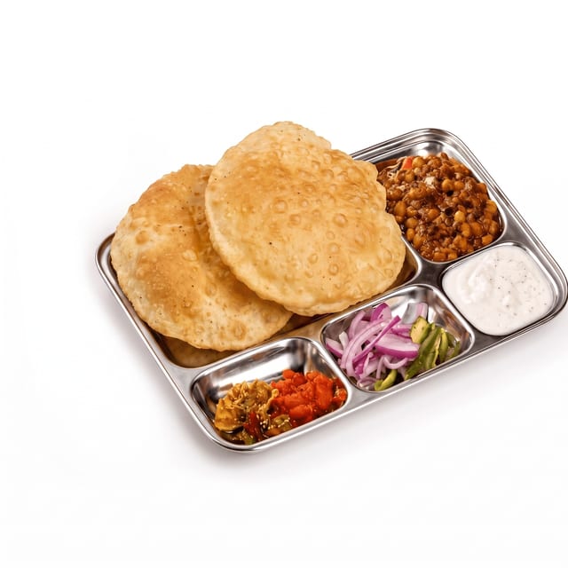Chole Bhature Combo.