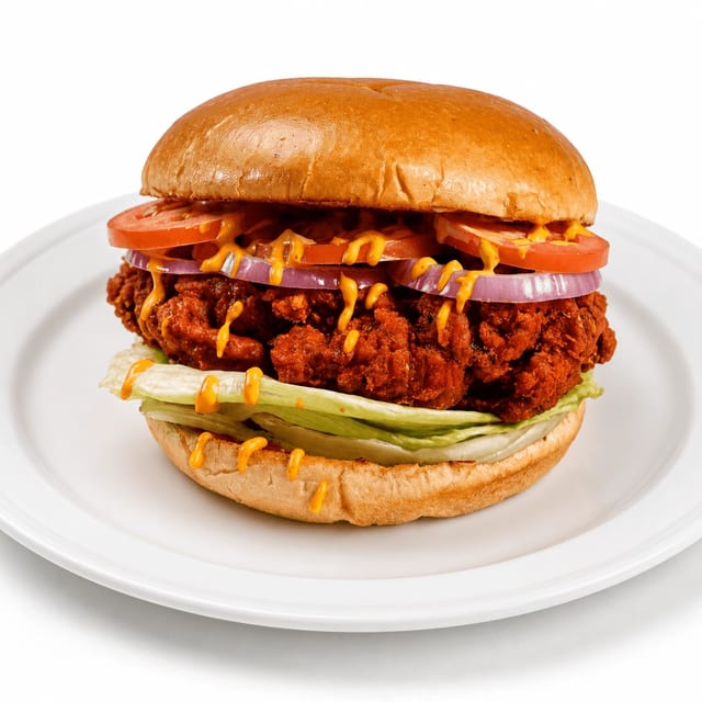 Chicken Tikka Burger.