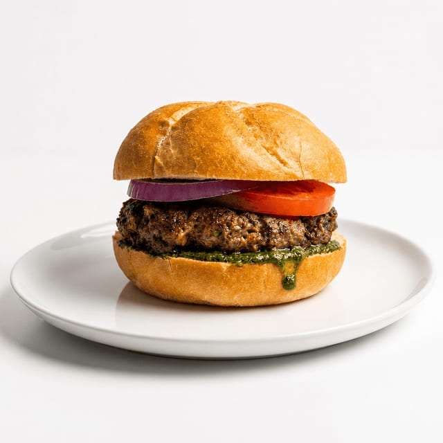 Tawa Noodle Burger.