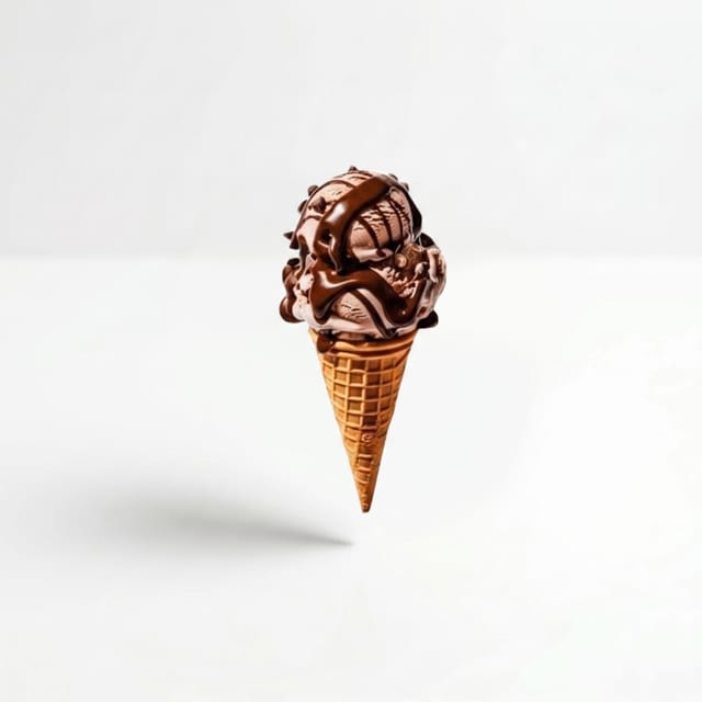 Ice Cream Cone (2 Scoops).