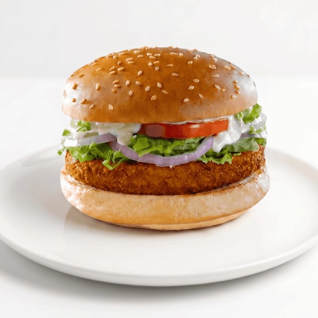 Aloo Tikki Burger.