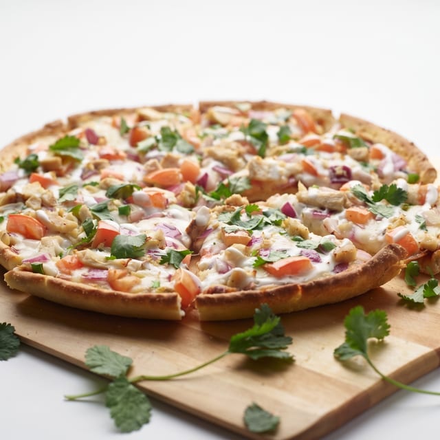 Deep Pan Bombay BBQ Pizzatwist.