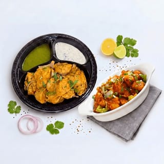 Soya Chaap Plate