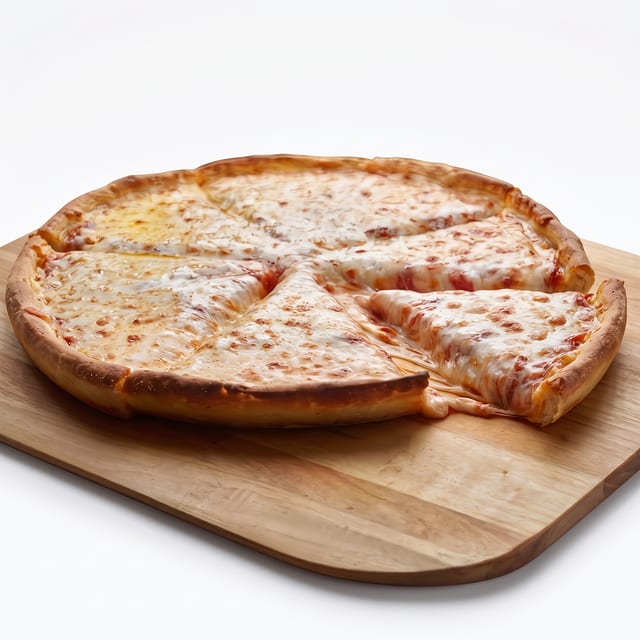 Detroit Plant-Based Cheese Pizza.