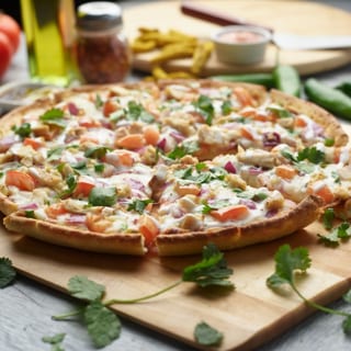 Halal Bombay BBQ Pizzatwist