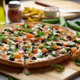 Detroit Curry Veggie Pizzatwist